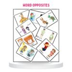 Word Opposite Flashcards 24 Cards