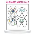 Alphabet Wheels Aa - Zz