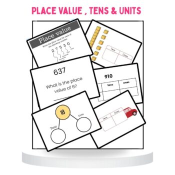 Place Value, Tens & Unit(32 Cards)
